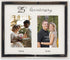 Lawrence Frames 4x6 Silver Beaded double Picture Frame